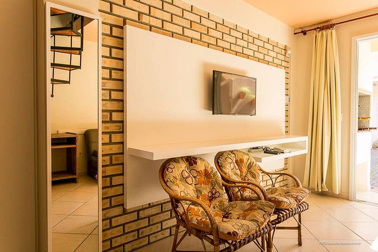 Modernos chalés a 90m da praia