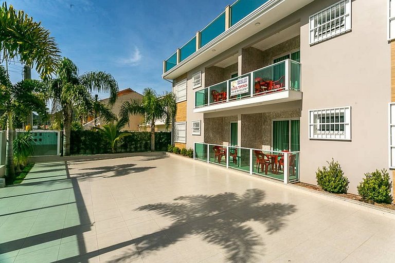 Moderno apart. com A/C e sacada