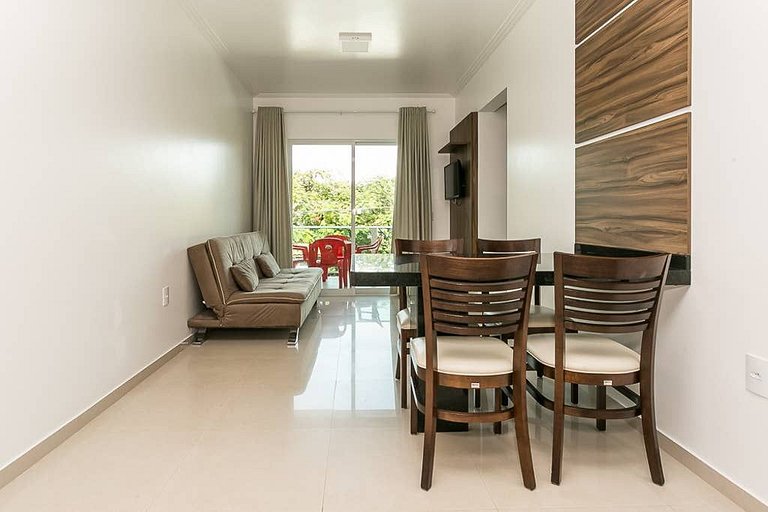 Moderno apart. com A/C e sacada