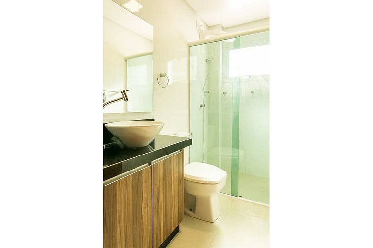Moderno apart. com A/C e sacada