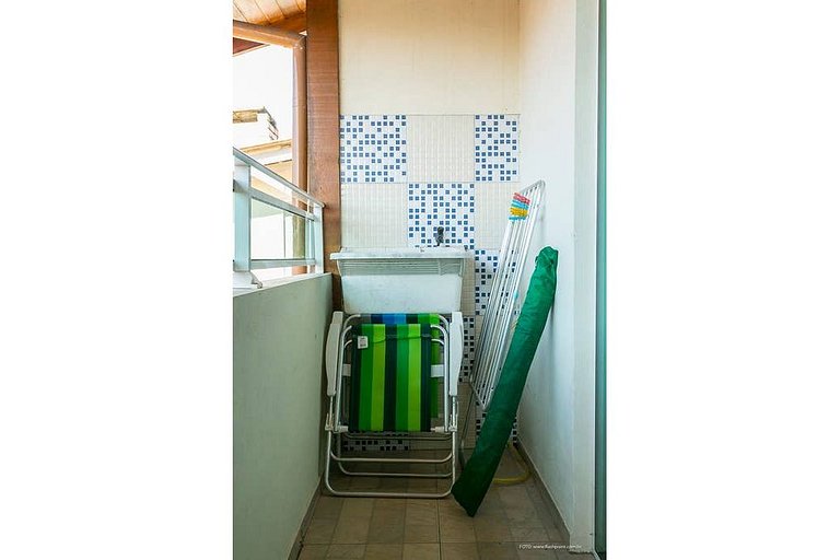 Amplo apart, WiFi, kit de praia, completo!