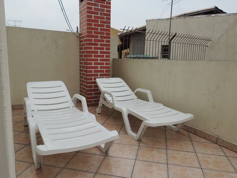 Casa confortável a 150m da praia
