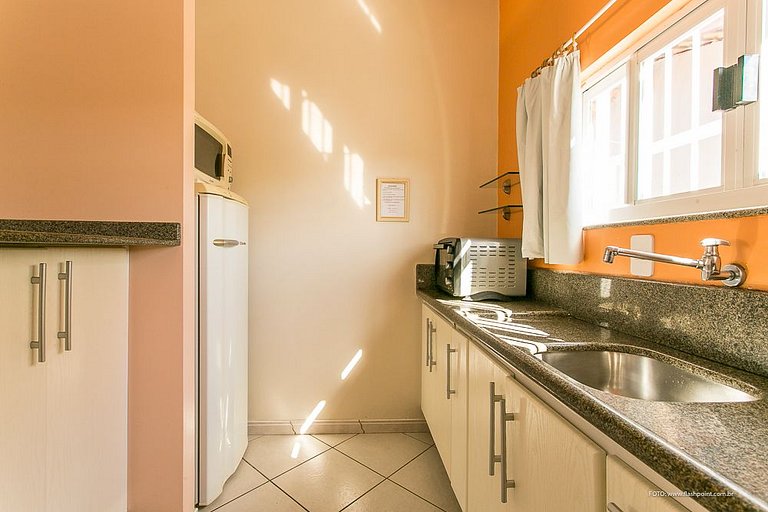 Apart. confortável a 90m da praia