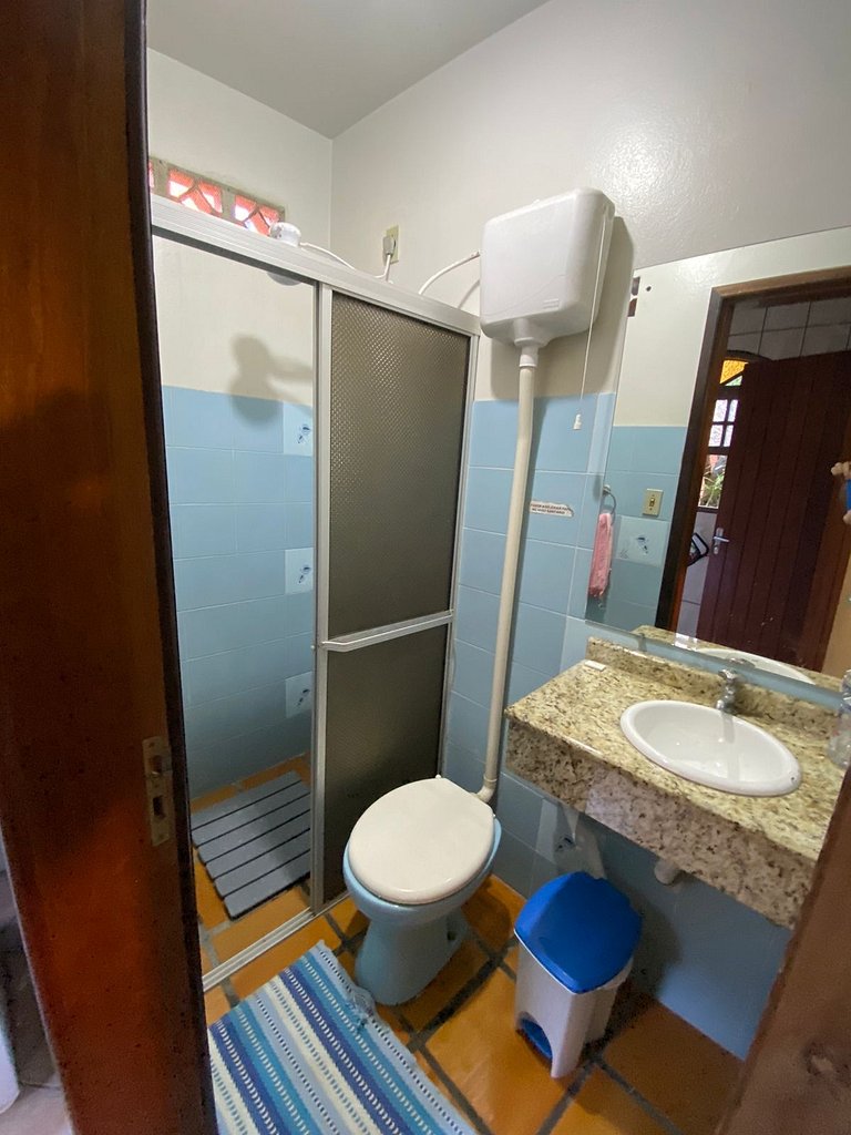 Casa confortável a 150m da praia