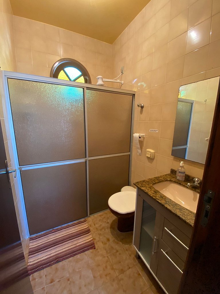 Casa confortável a 150m da praia