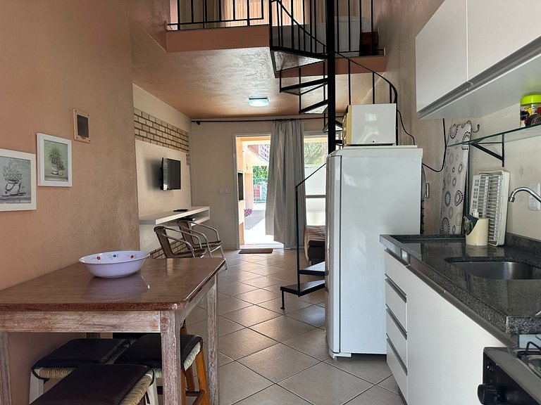 Modernos chalés a 90m da praia