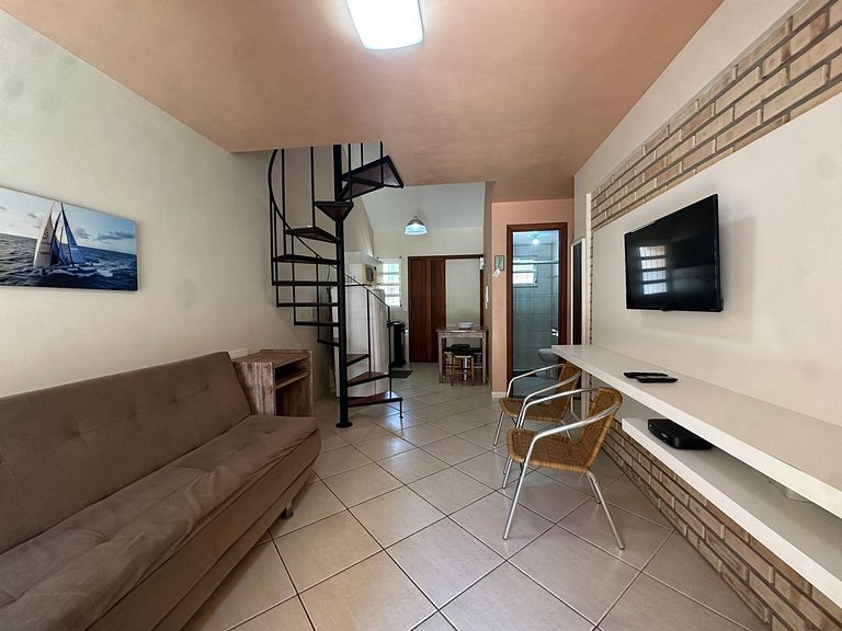 Modernos chalés a 90m da praia