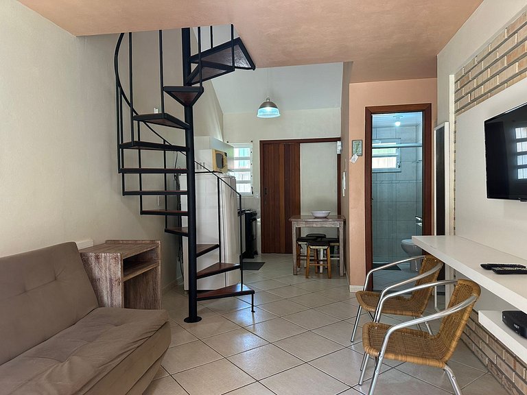 Modernos chalés a 90m da praia