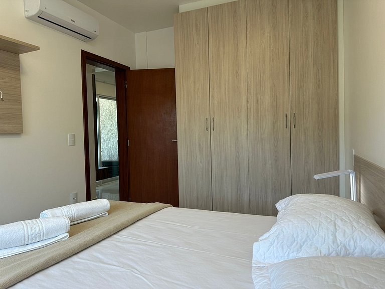 Novo apart com sacada