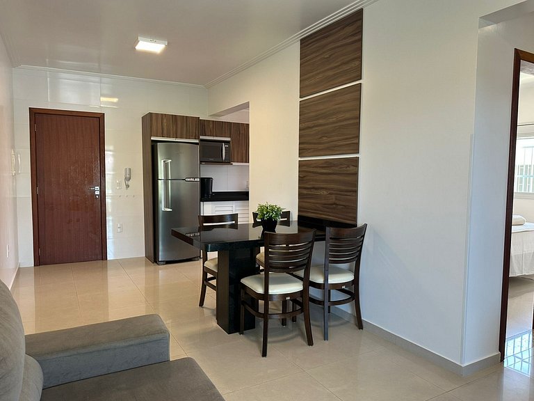 Novo apart com sacada