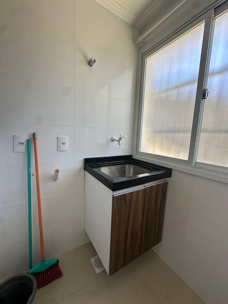 Novo apart com sacada