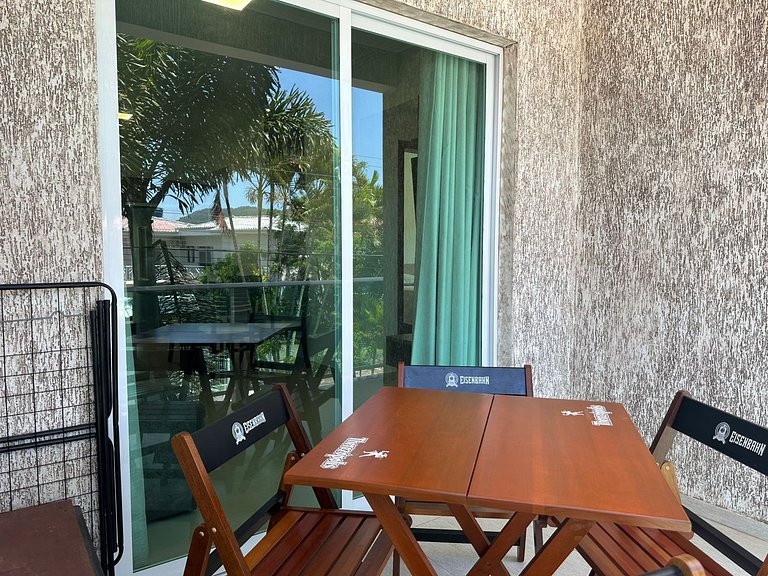 Novo apart com sacada