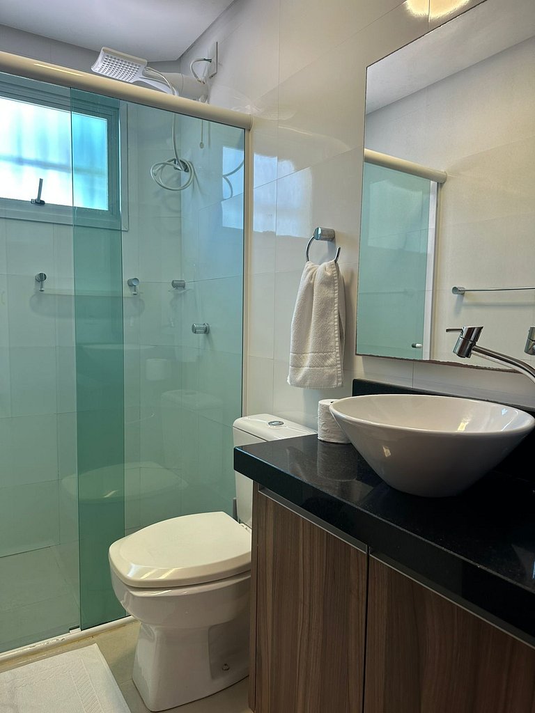 Novo apart com sacada